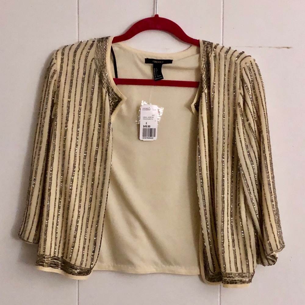 Sequin Blazer/ Cardigan